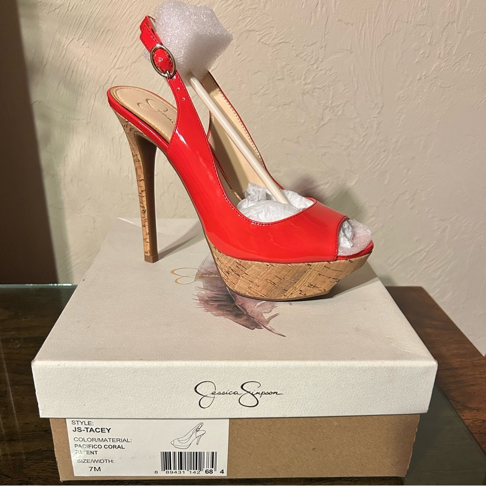 NWB Women’s Jessica Simpson Heels in Pink Size 7M